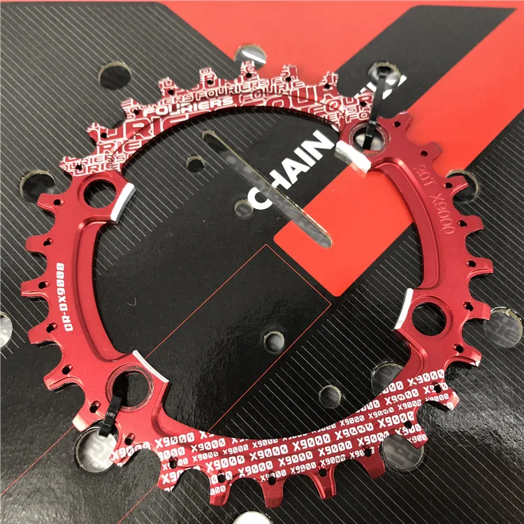 1 шт. Fouriers велосипед Круглые новые цепи для shimano X T R M9000/M9020 11 скоростей Кривошип B. C. D 104 мм
