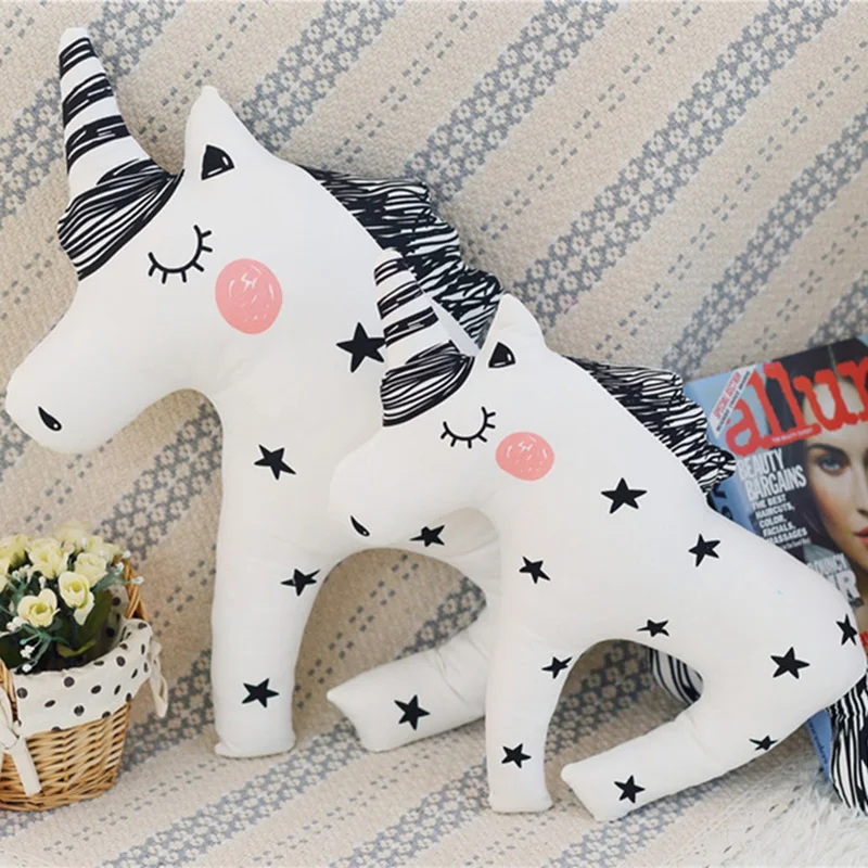 

Unicorn Horn Sleep Baby Pillow Child Kids Plush Toy Lumbar Cushion Princess Doll Baby Lovely Toys Baby Kids Bedroom Decoration