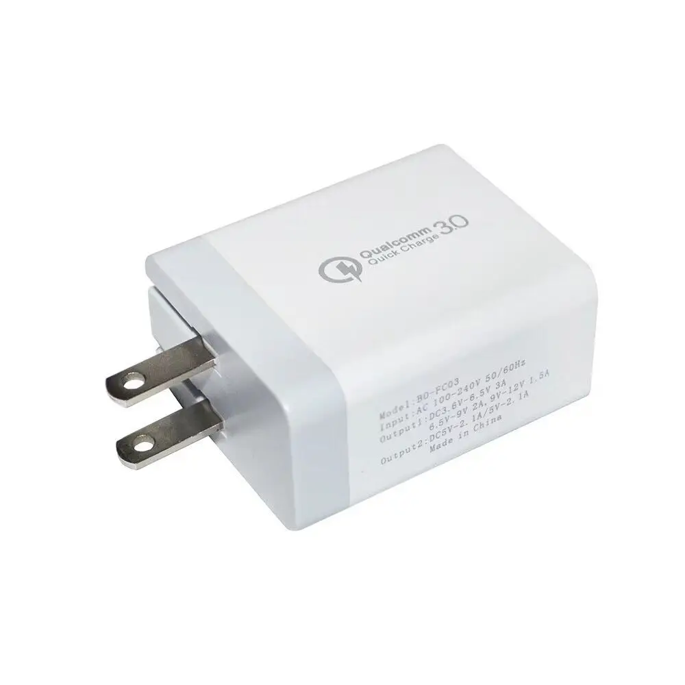Сетевое зарядное устройство с USB портом и поддержкой быстрой зарядки 30