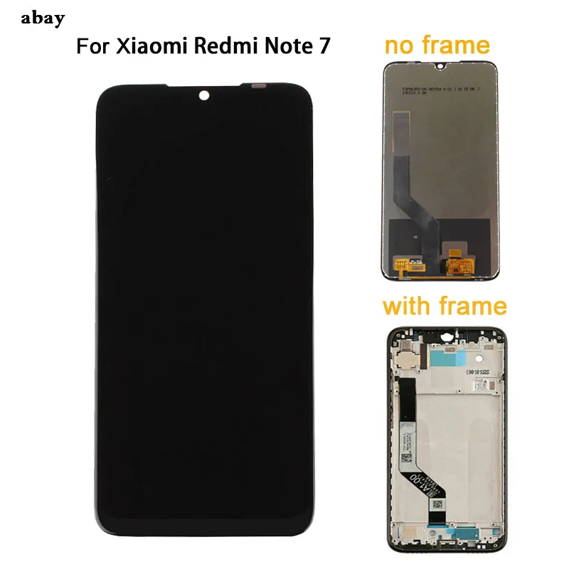 Сменный ЖК экран 6 3 дюйма для Xiaomi Redmi Note 7 дисплей с рамкой/без дисплея Pro|Экраны