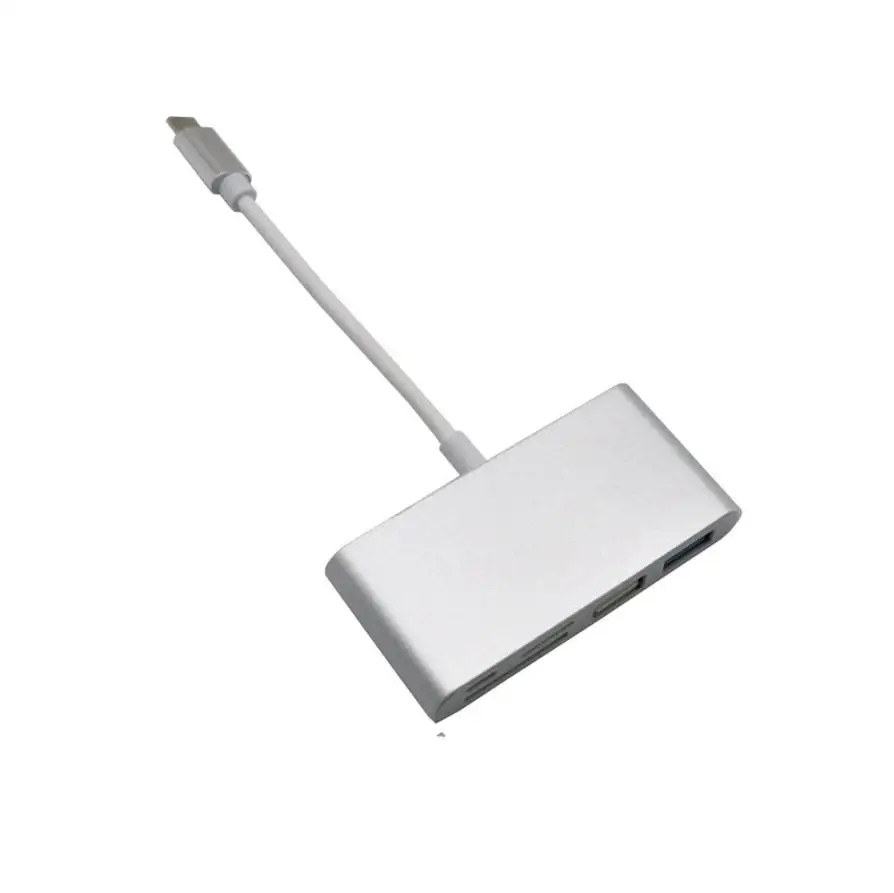 Micro sim sd кард-ридер 5-1type-c USB-C 3,1 OTG USB 3,0 2,0 концентратор SD/TF кард-ридер комбинированный USB SD адаптер кардридер для ноутбука