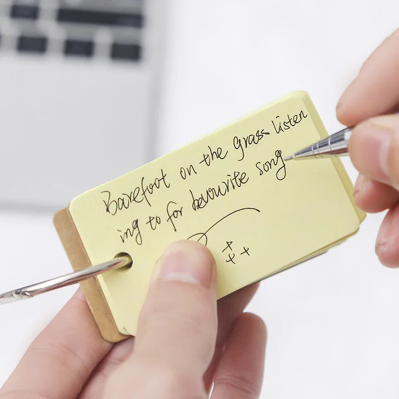 100 шт. сделай сам замеченная Милая Мини карточка из крафтовой бумаги 7x4 см