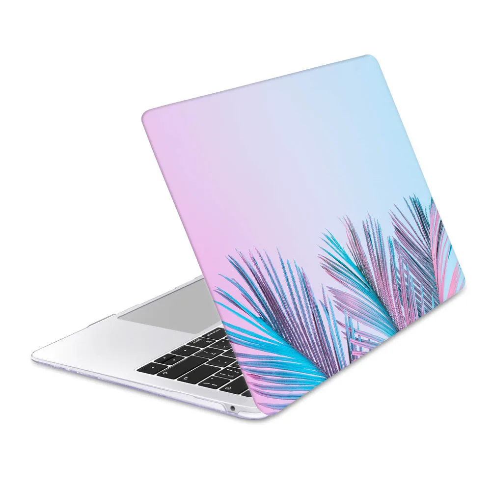 Z302 Цветной чехол для ноутбука MacBook 12 дюймов Air 11 Air 13 A1466 A1932 retina 13 15 Pro 13,3 15 Touch bar пластиковый жесткий чехол - Цвет: Z302