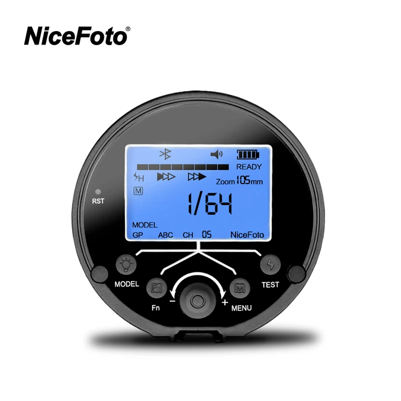 NiceFoto TTL 680C 600 Вт 2 4G Беспроводная GN68 HSS 1/8000S студийная вспышка высокоскоростная lite с