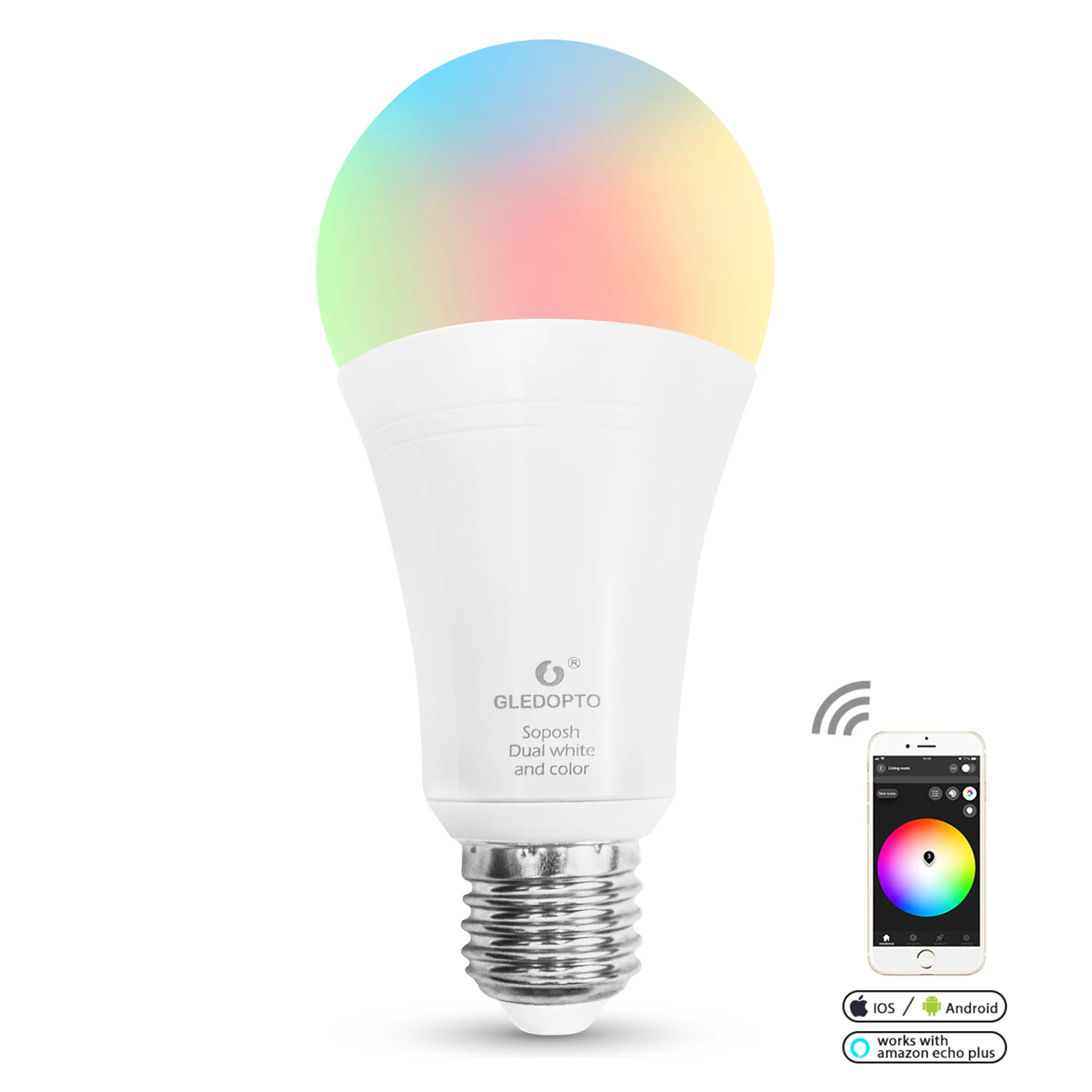 G светодиодный OPTO СВЕТОДИОДНЫЙ ZIGBEE 12 Вт RGBCCT лампы AC100-240V двойной белый умный