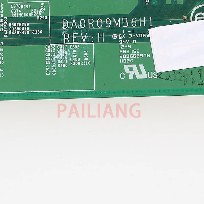 PAILIANG материнская плата для ноутбука DELL Inspirion 17R N7720 PC HM75 CN 072P0M DA0R09MB6H1 tesed