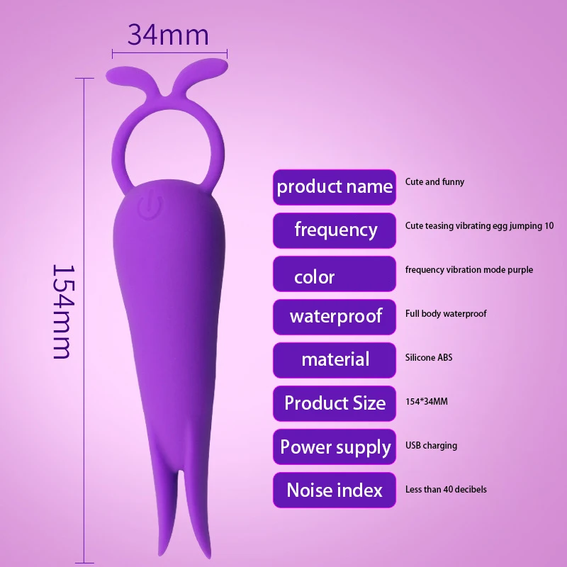 10 Speeds Breast Massage Nipple Vibrator Clitoris Vaginal Clip Tongue Oral Sex Vibrating Fast Climax Toys for Women | Красота и