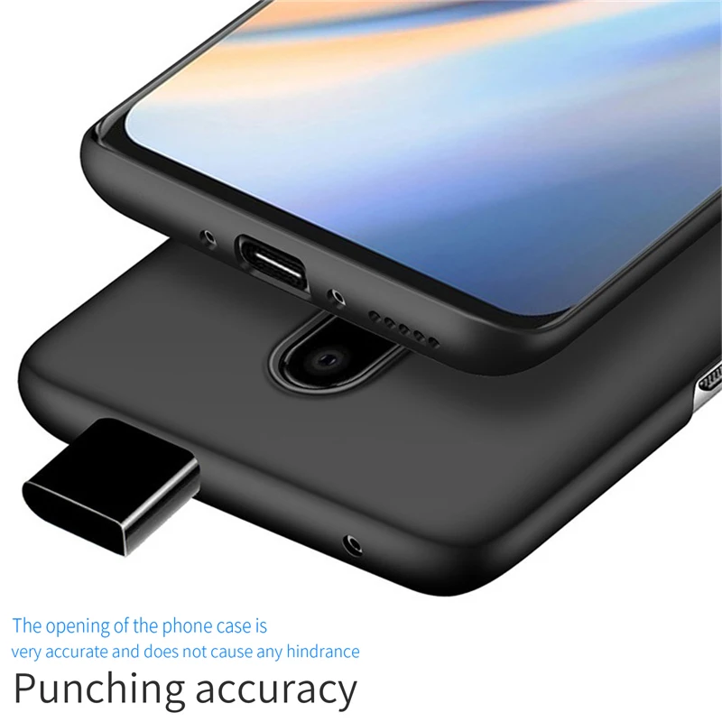 Чехол Alxun для Oneplus 7 Pro роскошный высококачественный Жесткий ПК тонкий матовый