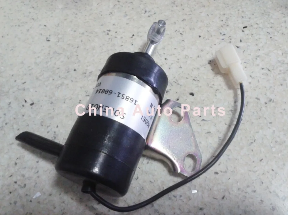 Kubota 16851-60010 16851-60011 16851-60014 Электромагнитная катушка выключения подачи топлива для D