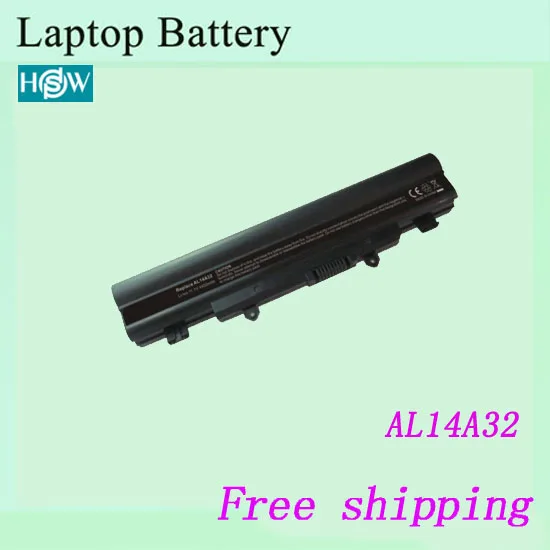 5000mah AL14A32 Laptop battery For ACER Aspire E14 E15 E5-421 E5-572G E5-572G-593Y Extensa 2509 batteries | Компьютеры и офис