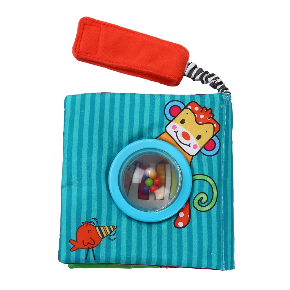 Мягкая ткань для развития интеллекта ребенка учится изображению познания книги 5