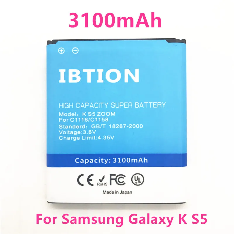 3100 мАч EB BC115BBE мобильного телефона Батарея для samsung Galaxy K Zoom SM C1116 C1158 C1115 с