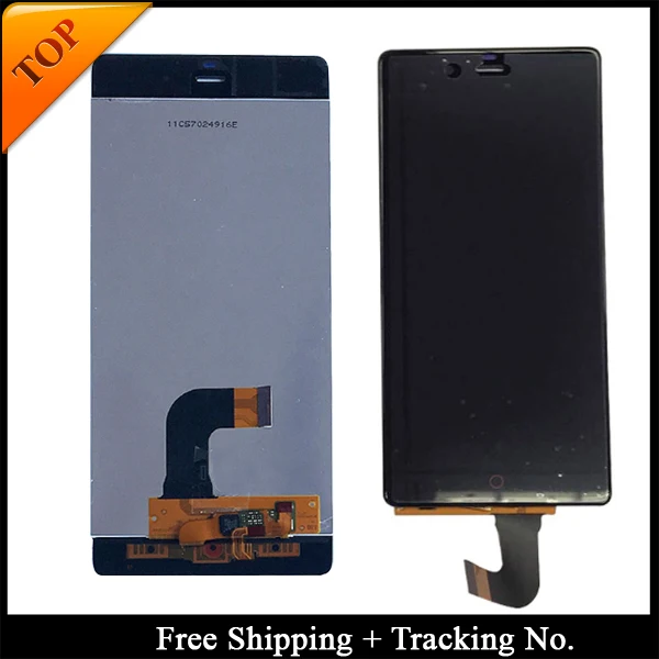 Бесплатная доставка 100% протестированный для ZTE Nubia Z9 LCD NX508J NX508 сенсорный экран