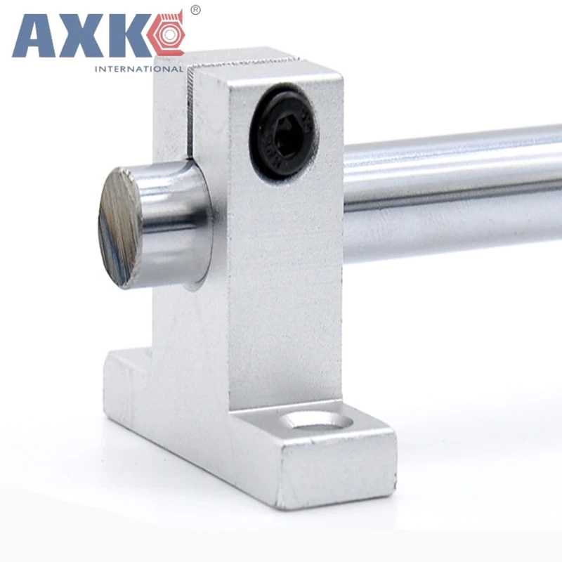 4 шт. линейный рельсовый вал 8 мм Sk8 Sh8a поддержка Xyz стол чпу|8mm shaft|linear shaft rail8mm linear |