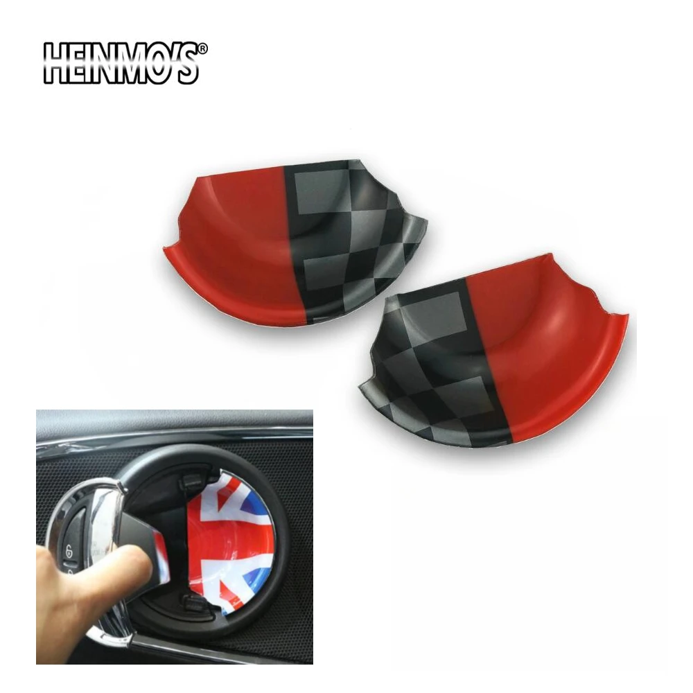 Для MINI Cooper F56 хэтчбек аксессуары межкомнатные дверные ручки наклейки для автомобиля Стайлинг для MINI F56