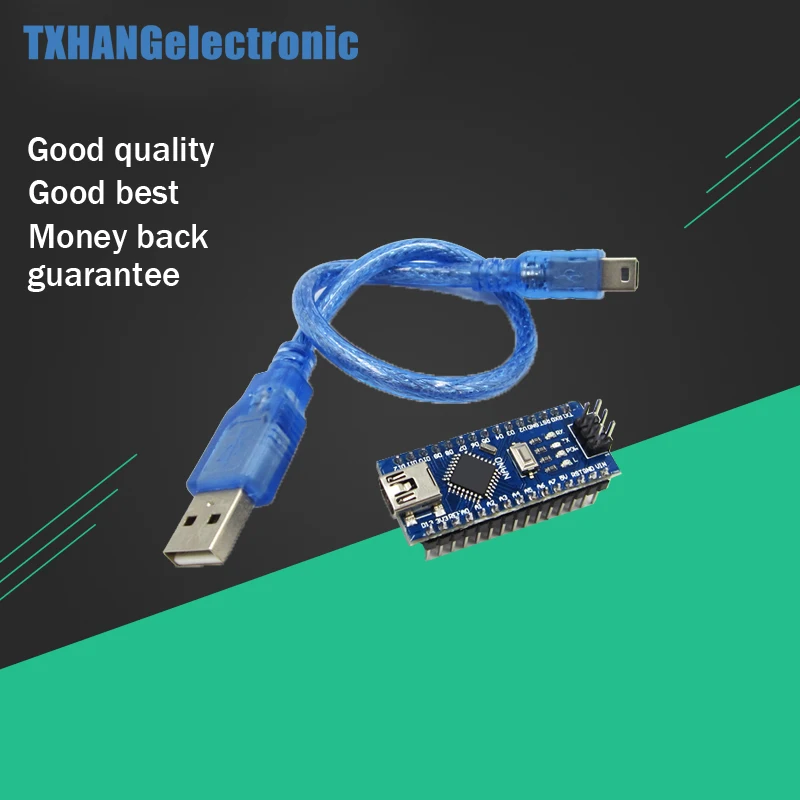1 шт. мини USB Nano V3.0 ATmega328P CH340G 5 в 16 м плата микроконтроллера для arduino nano | Электронные