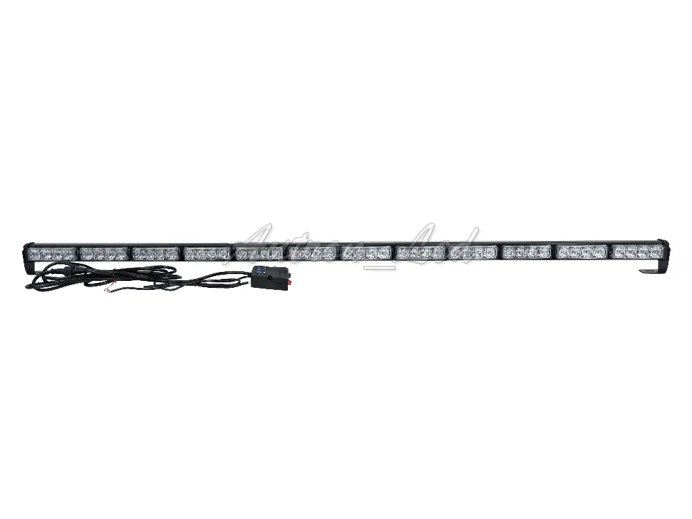 2" /30"/3" /38"/4" /47"/5" светодиодный аварийный автомобильный стробоскопический светильник-бар для контроля за движением, направленный Предупреждение ющий мигающий светильник s Amber Trucks