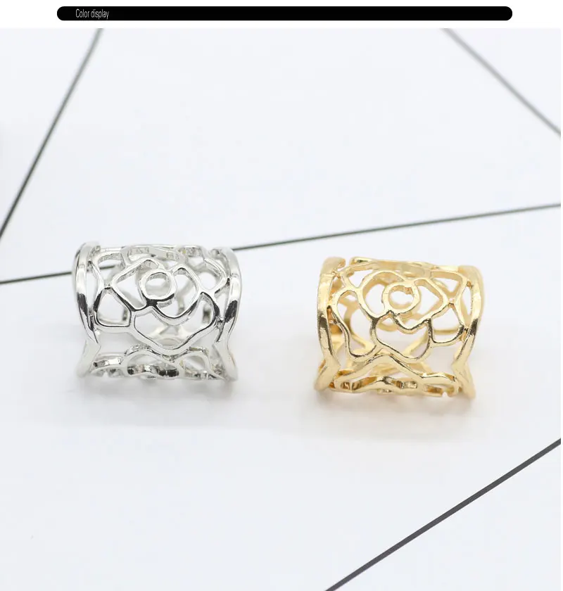 Мода чешского полые узор Броши Шарфы Пряжка Jewelry Подвески-талисманы Простой Круглый Круг шарф клип Брошь Для женщин подарок