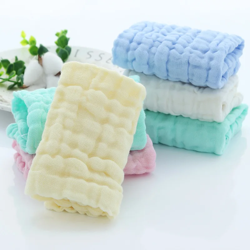 Новый продукт 100% хлопок марлевые новорожденные младенцы Лицо Руки купальные
