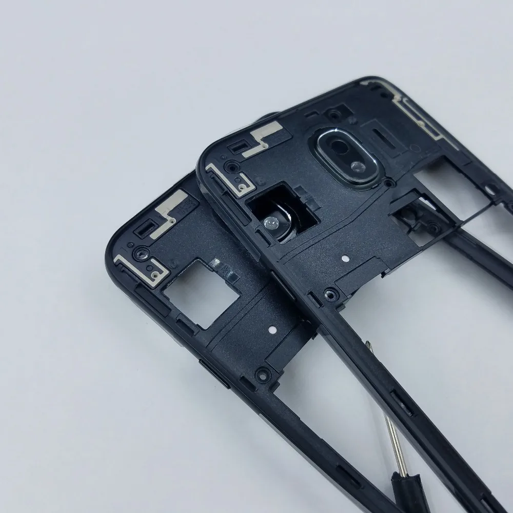 Оригинальный корпус для телефона Samsung Galaxy J4 2018 J400 J400F J400FN J400G средней рамы с