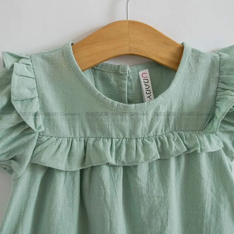 Платье для маленьких девочек новинка весна-лето 2017 корейские детские