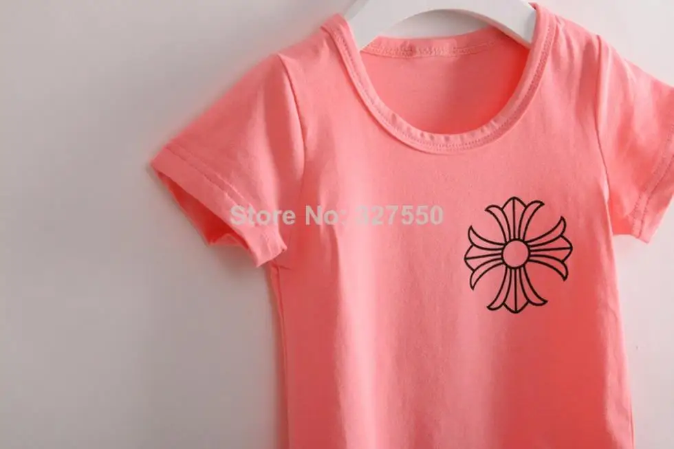 4 sets/lot 2014 Baby clothing set Summer Girl Clothing Sport Casual Cotton Clothes T-shirt + Shorts BDT-383 | Мать и ребенок