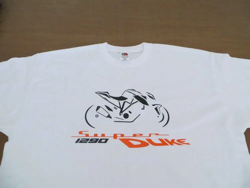 2019 New Fashion Casual Men T-shirt for Biker Super Duke 1290 Tee Shirt Superduke Motorcycle | Мужская одежда