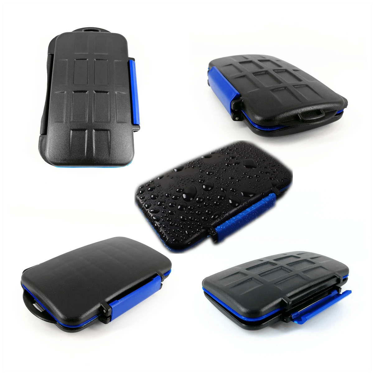 Водонепроницаемый слот для карт памяти анти-шок держатель хранения коробка