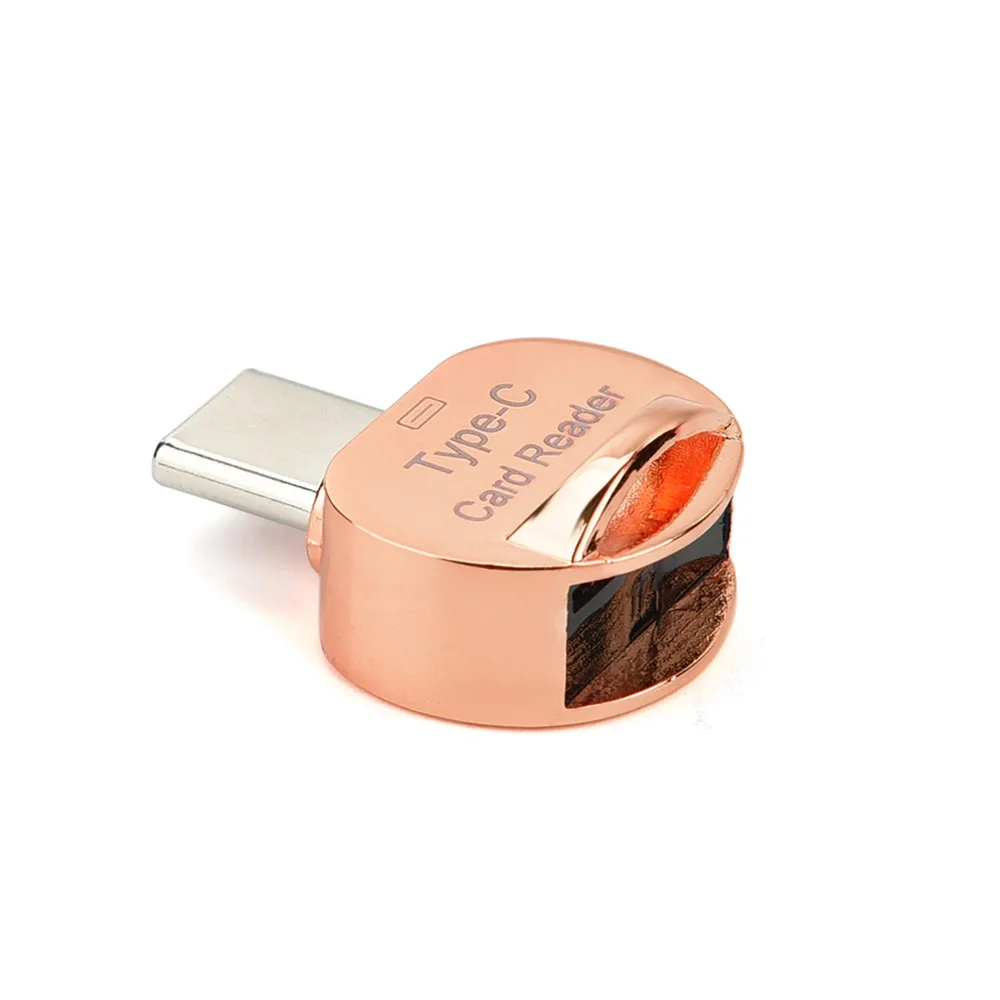 Hot sale Mini Type-C USB3.1 Micro SD TF Memory Card Reader OTG Adapter for Macbook Phone usb charger usb Mobile Phone Adapters