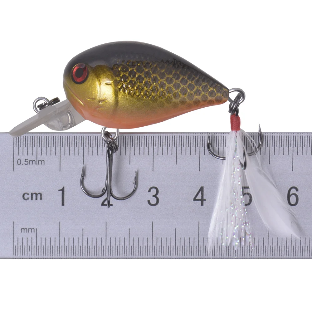 Приманка рыболовная с кривошипом 50 мм 5 г|fishing lure minnow|lure minnowfishing |