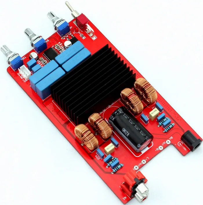 TDA7498 2*200 Вт 2.0 канальный класс D цифровой аудио усилитель плата (с миксером)|amplifier