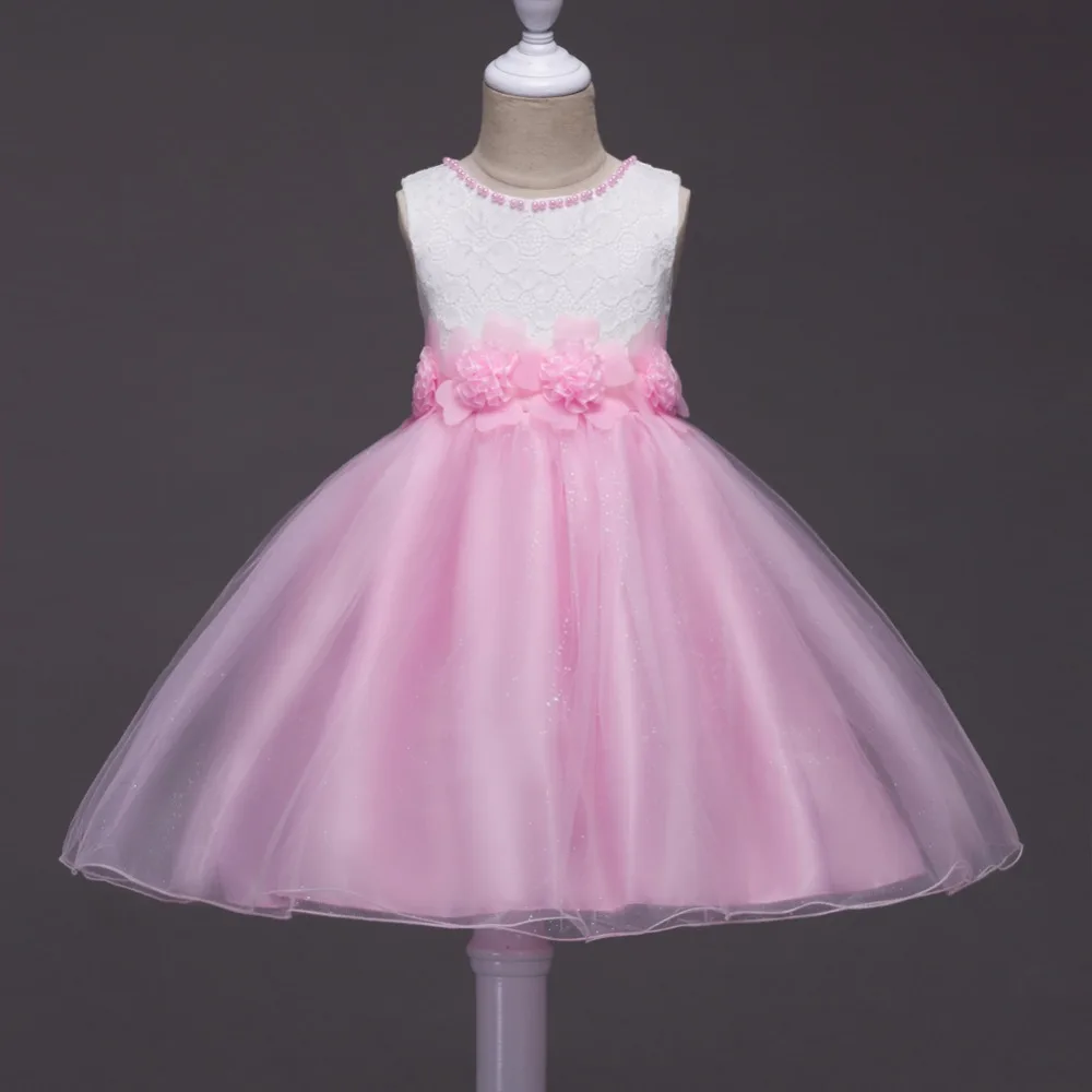 Новые осенние детские платья свадебное платье принцессы для девочек нарядное