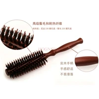 curly hair comb blow straight pear head shape hairbrush cylinder volume combs hairdressing supplies for female hot sale sale