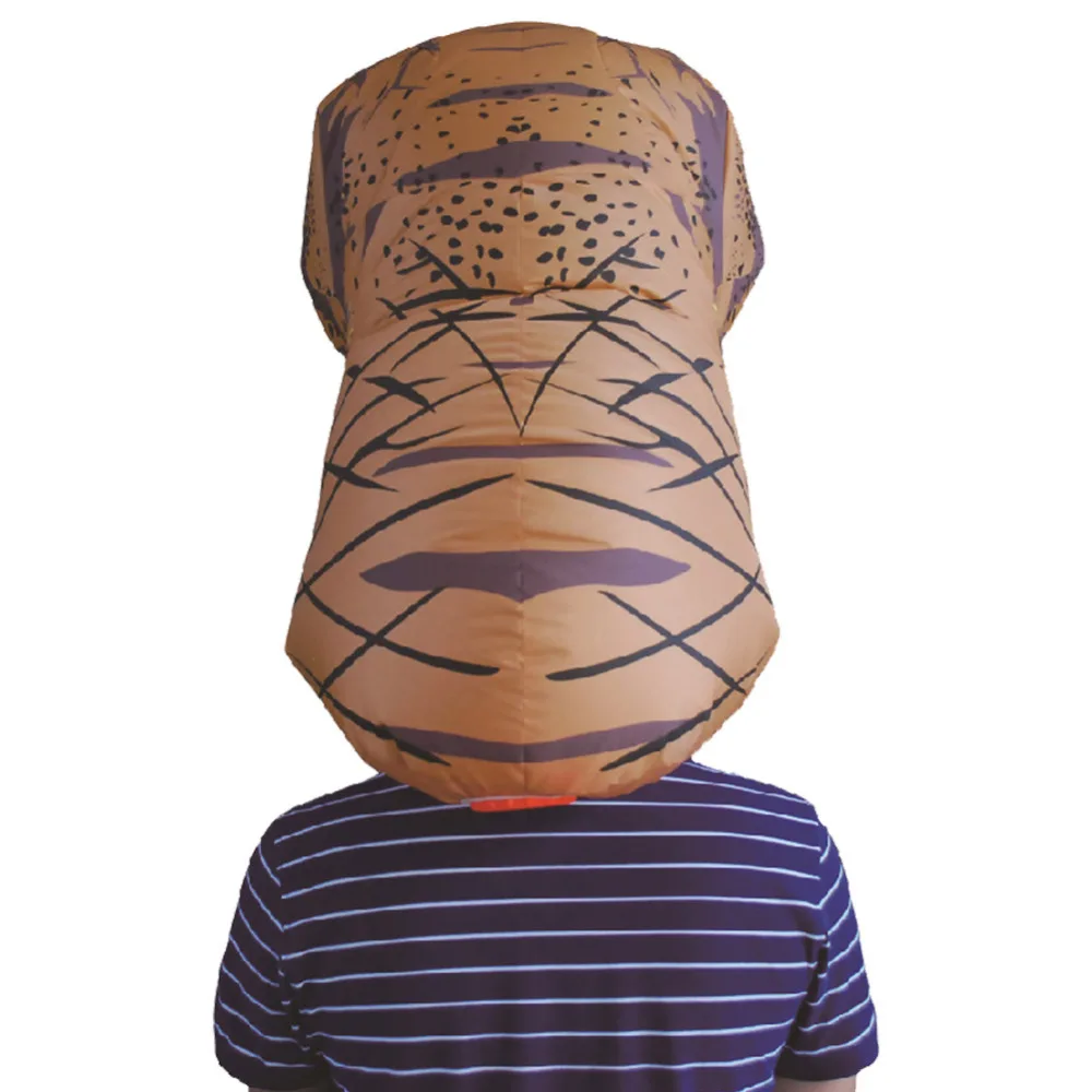 Тираннозавр Рекс шлем &quotдинозавр&quot надувной костюм с рисунком динозавр для