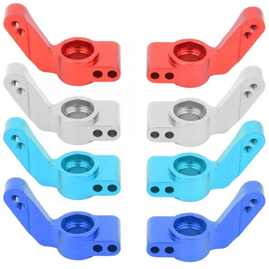 L & R кронштейн для ступицы руля TRAXXAS SLASH 2WD 2 шт./пара алюминиевый сплав модель