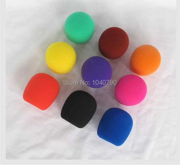 Бесплатная доставка 9 штук разные цвета ручной сценический микрофон