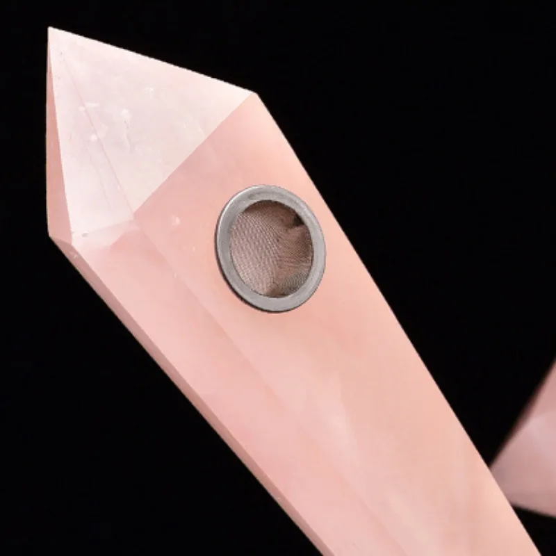 1 шт. натуральный камень кварц кристалл лабрадорит курительная трубка для