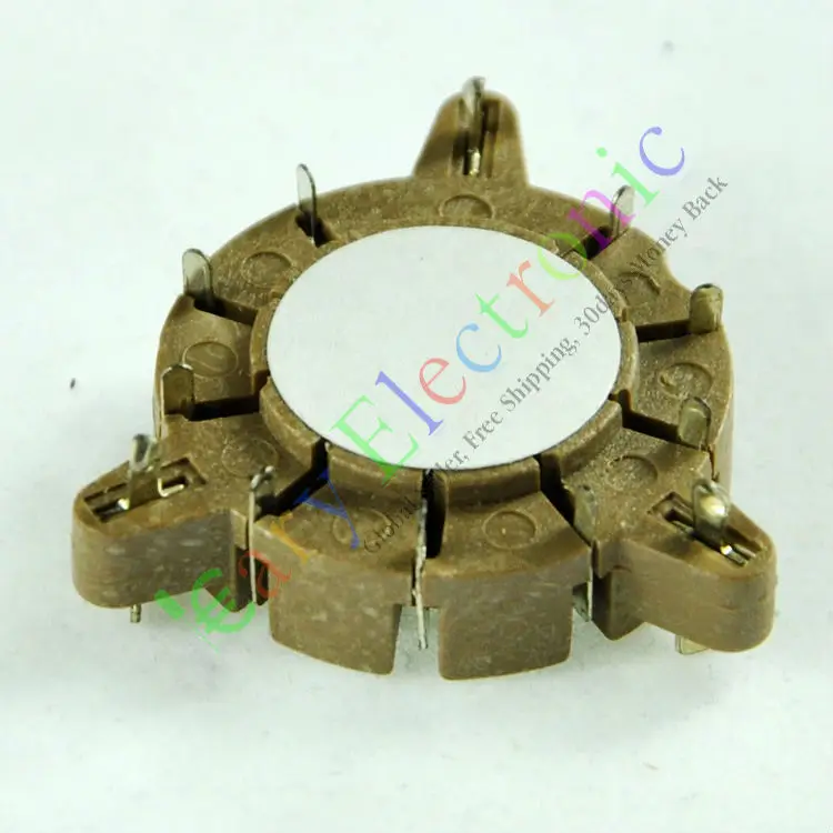 Опт и розница 20 шт 9pin бакелитовая вакуумная трубка гнездо клапана основание