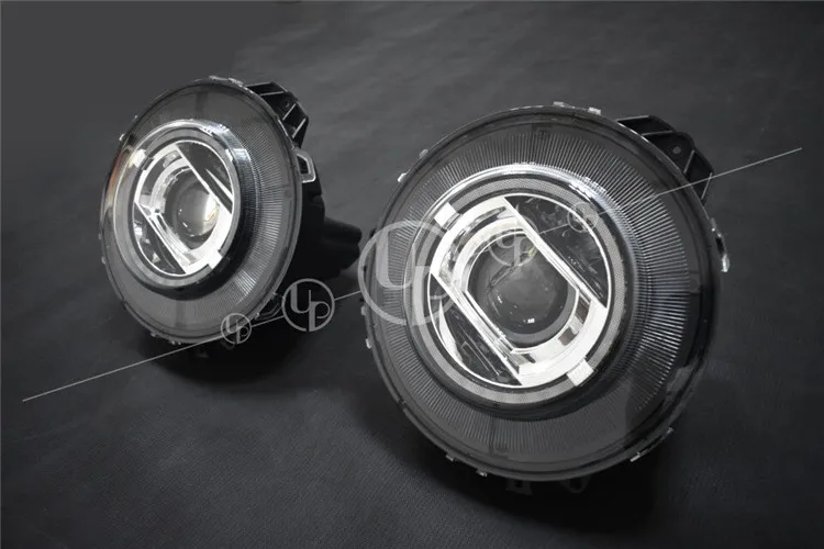 G класса w463 G63 светодиодный налобный фонарь для W463 G500 G350 G400 G55 G63 G65 стиль светодиодный фары с динамическими наушниками поворотные огни
