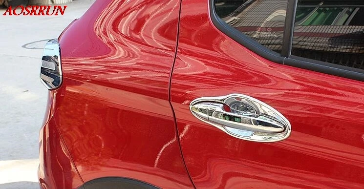 8 шт. ABS Автомобильная дверная ручка наручные Декоративные Чехлы накладка наклейка подходит для lifan X50 авто-Стайлинг авто аксессуары