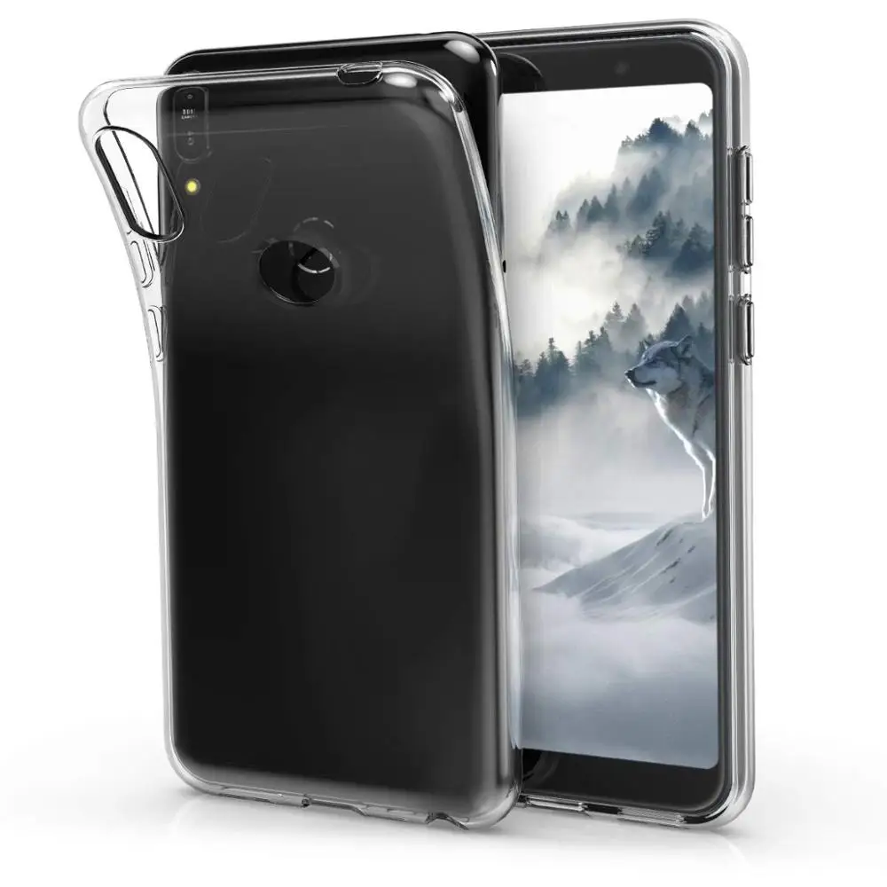 Чехол для ZTE BLADE V10 VITA чехол мягкий силиконовый прозрачный из ТПУ телефона