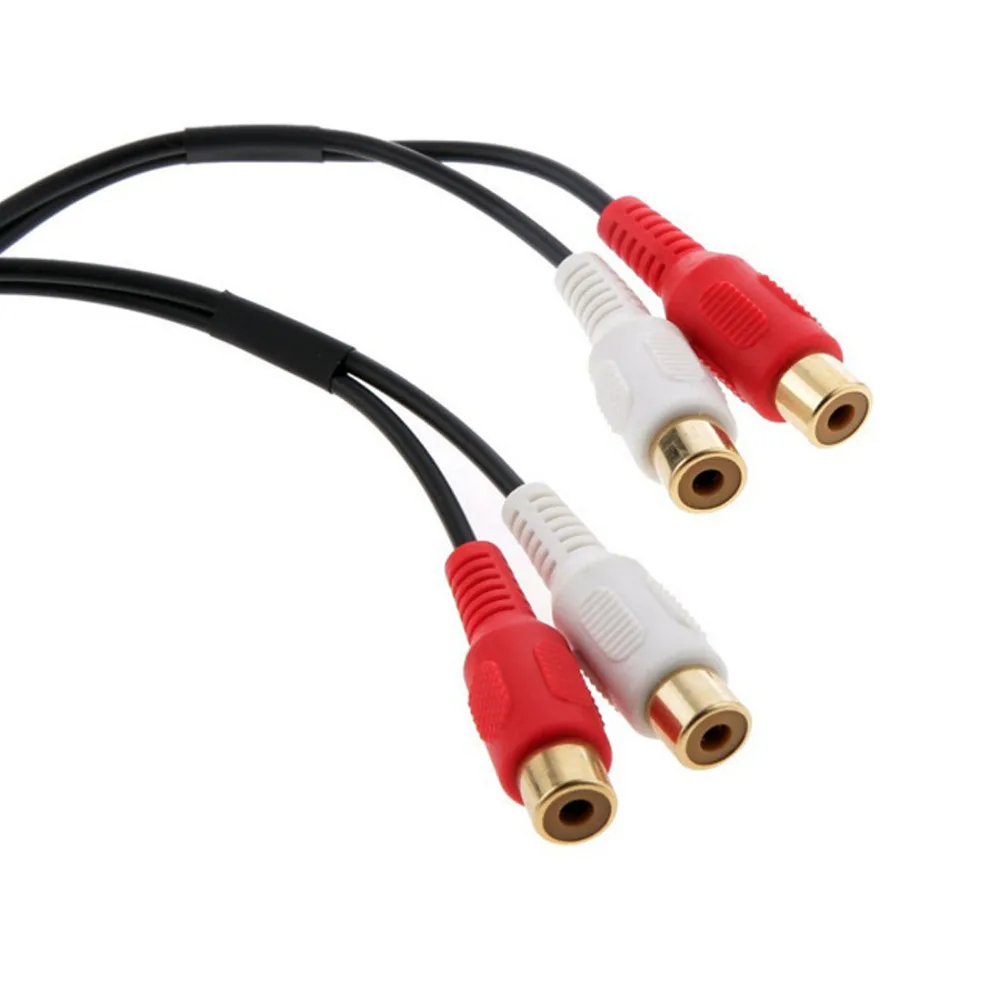 Dewtreetali Mini 6 Pin ISO адаптер Aux линейный выход кабель 4 RCA разъем для VW Seat Skoda VDO Audi Ford сабвуфер