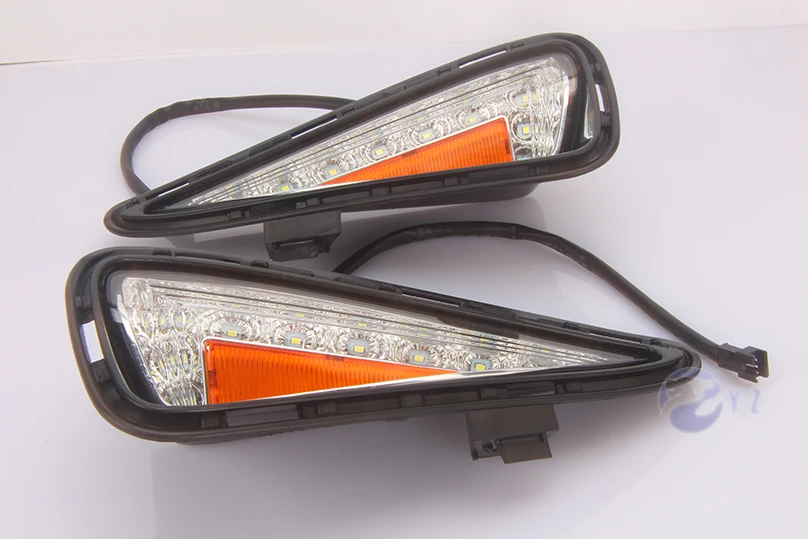 Автомобильный мигающий 1 комплект drl для Toyota Camry 2015 2016 2017 светодиодный DRL дневные
