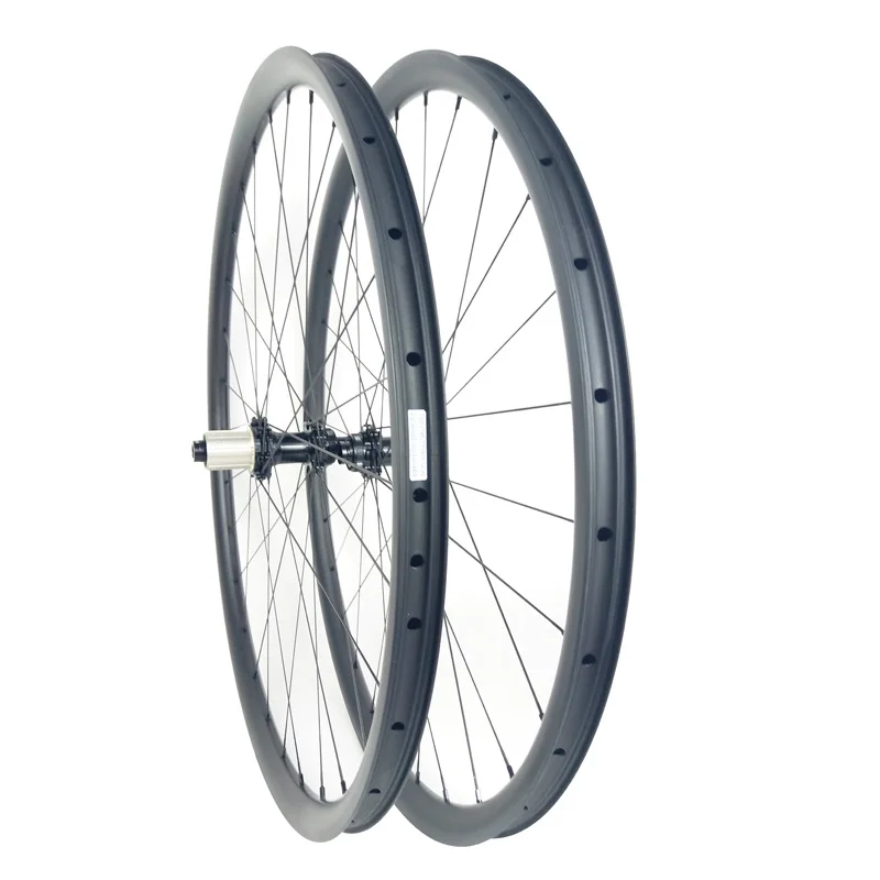 29er MTB XC 28 мм x м Асимметричные бескамерные прямые горные колеса Powerway CT31