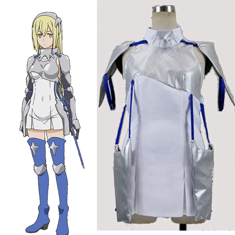 Костюм для косплея Dungeon ni Deai wo Motomeru no wa Machigatteiru Darou ka Ais Wallenstein любого размера