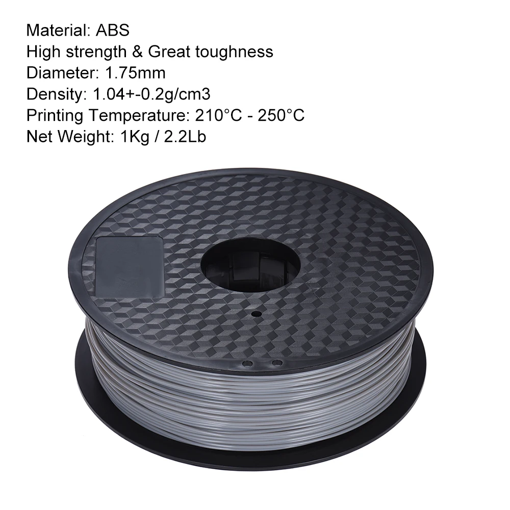 Anet ABS 3d принтер нить 3D пластиковая нить 3D нить для принтера Ручка 1 кг/рулон 1,75 мм для производителя Bot Anet 10 цветов