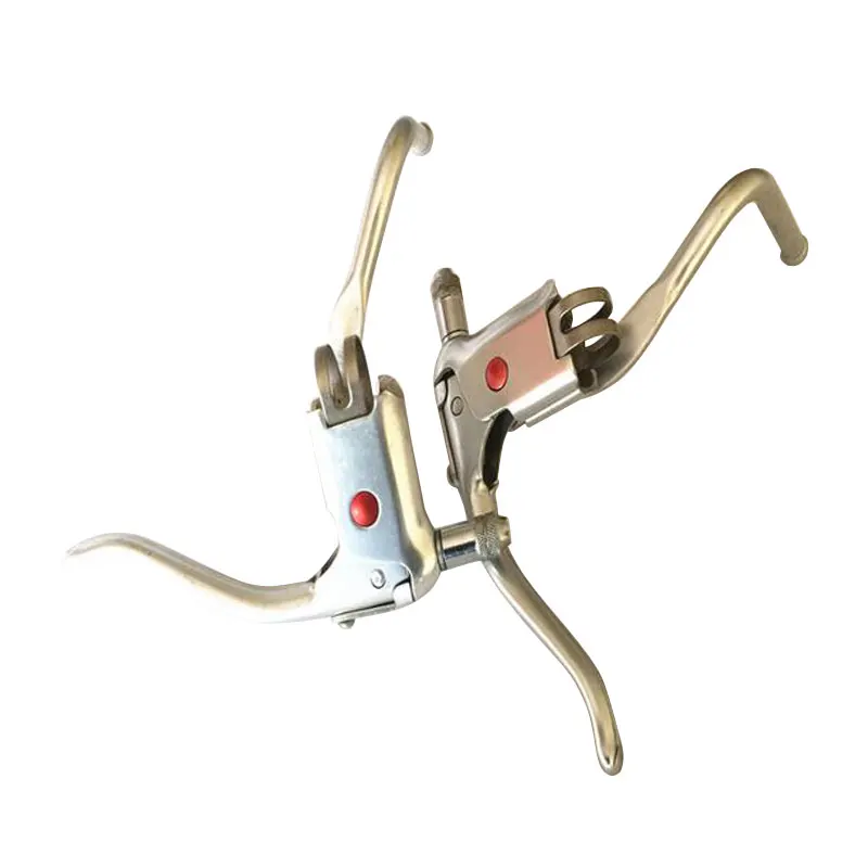 Фиксированный Велосипедный тормозной рычаг для дорожного велосипеда изогнутая