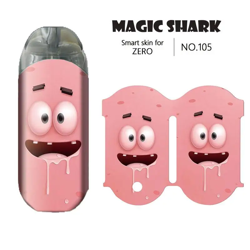 Чехол Magic Shark Starfish с красочными каплями воды милый кролик Creed стикер для девочки