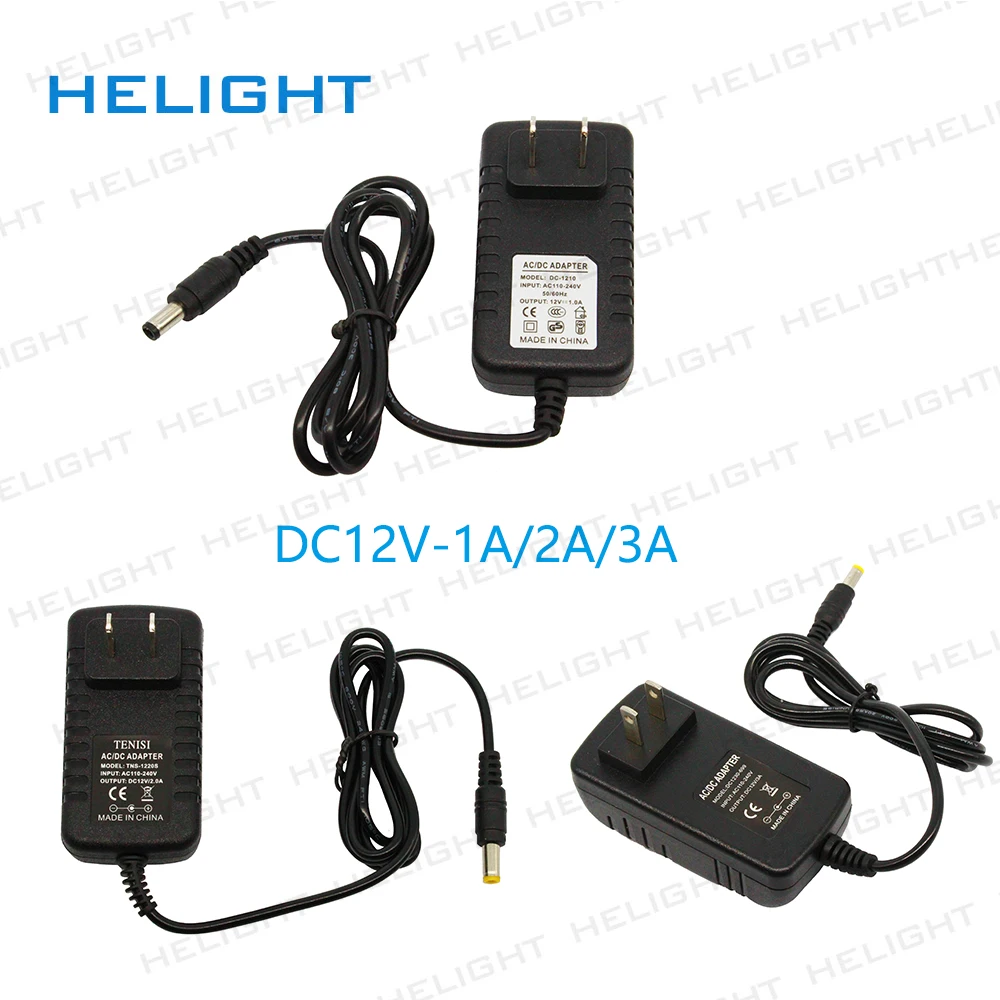 AC100 240V к DC12V 1A/2A/3A 12W/24W/36W адаптер питания импульсный источник зарядное устройство