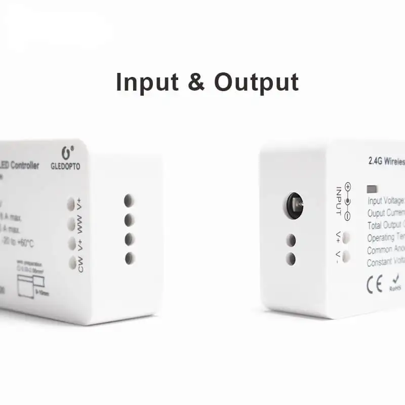 ZIGBEE двойной белый ZLL светодиодный контроллер RGBW RGB+ CCT 15A DC12V/24 V диммер Светодиодный драйвер Smart Wifi ZIGBEE ленточный контроллер